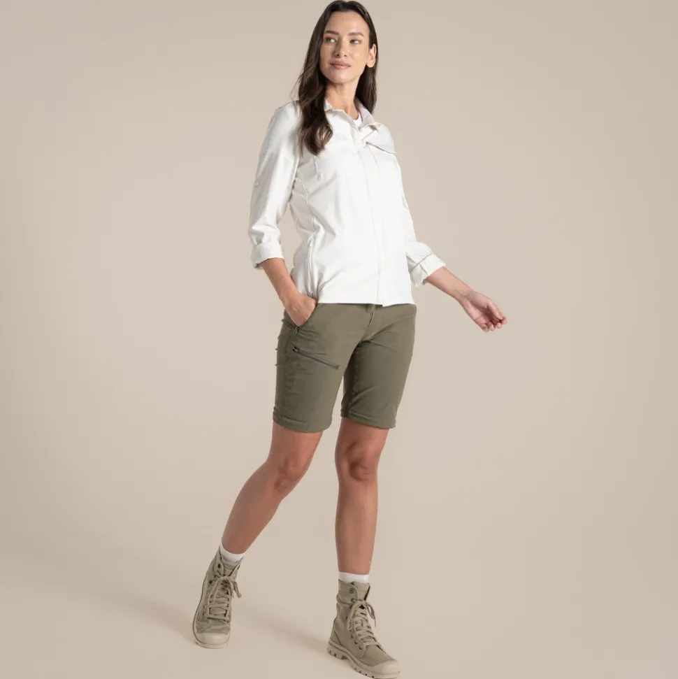 Women's NosiLife Pro Convertible Trouser III | Wild Olive