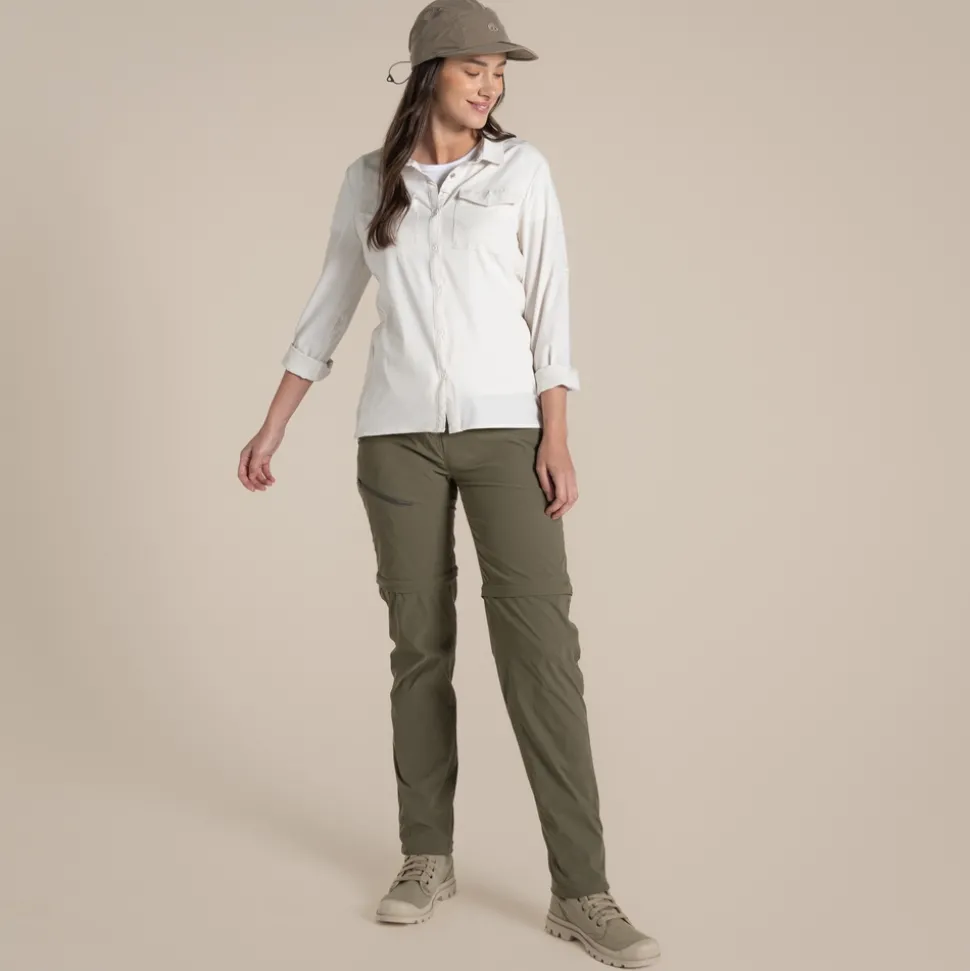 Women's NosiLife Pro Convertible Trouser III | Wild Olive