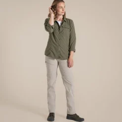 Women's NosiLife Pro Convertible Trouser III | Soft Mushroom