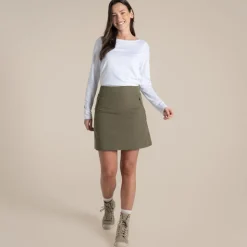 Women's Nosilife Pro Skort II | Wild Olive