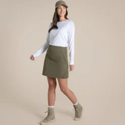 Women's Nosilife Pro Skort II | Wild Olive