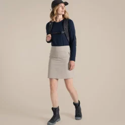 Women's Nosilife Pro Skort II | Soft Mushroom