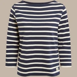 Women's Painne Long Sleeve Top | Blue Navy Stripe
