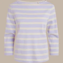 Women's Pavey Long Sleeved Top | Parma Violet Stripe