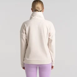 Women's Polartec Caprice Full Zip Fleece | Ecru
