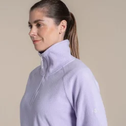 Women's Raja Half Zip Fleece | Parma Violet
