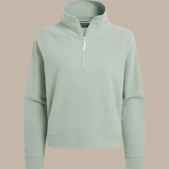 Women's Raja Half Zip Fleece | Iced Matcha