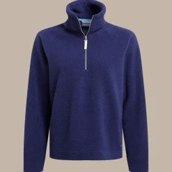 Women's Raya Half Zip Fleece | Indigo Blue