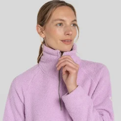 Women's Raya Half Zip Fleece | Orchid