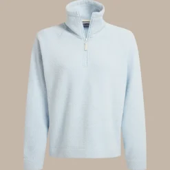 Women's Raya Half Zip Fleece | Nimbus Blue