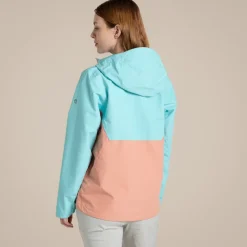 Women's Rosario Waterproof Jacket | Aqua Sky / Clay