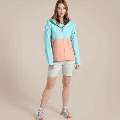Women's Rosario Waterproof Jacket | Aqua Sky / Clay