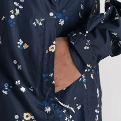 Women's Sariah Waterproof Jacket | Blue Navy Print