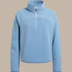 Womens' Selina Half Zip Fleece | Seaside Blue