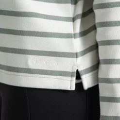 Women's Sinead Long Sleeved Top | Calico / Meadow Haze Stripe