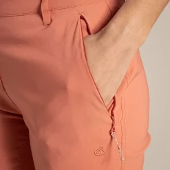 Women's Stretch Kiwi Pro II Shorts | Red Sandstone