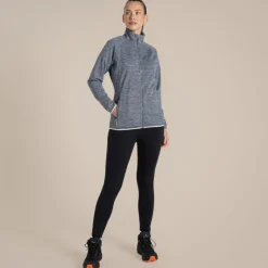 Women's Tarvos Full Zip Fleece | Storm Grey Marl