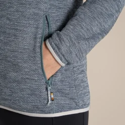 Women's Tarvos Full Zip Fleece | Storm Grey Marl