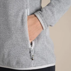 Women's Tarvos Full Zip Fleece | Lunar Grey Marl