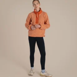 Women's Toro Half Zip Fleece | Clay