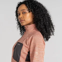 Women's Trina Half Zip Fleece | Fusion Coral