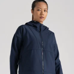 Women's Tyra Softshell Hooded Jacket | Blue Navy