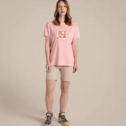 Women's Yago Short Sleeved Top | Shell Pink