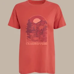Women's Yago Short Sleeved Top | Compote Red